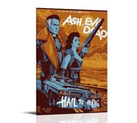 GSARUWEHRH Poster Ash Vs. Evil Dead - Art mural - Couverture sur toile vintage - Esthétique - Peinture décorative pour salon, chambre à coucher - 50 x 75 cm - Style cadre