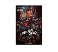 GSARUWEHRH Poster Ash Vs. Evil Dead - Art mural - Couverture sur toile vintage - Esthétique - Peinture décorative pour salon, chambre à coucher - 20 x 30 cm - Style sans cadre