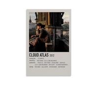 GSARUWEHRH Poster Atlas des nuages - Impression sur toile vintage - Esthétique - Peinture décorative pour salon, chambre à coucher - 40 x 60 cm - Style sans cadre