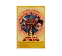 GSARUWEHRH Poster John Dies at The End - Impression sur toile vintage esthétique - Peinture décorative pour salon, chambre à coucher - 50 x 75 cm - Style sans cadre