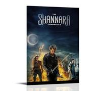 GSARUWEHRH Poster The Shannara Chronicles - Art mural - Couverture sur toile vintage esthétique - Peinture décorative pour salon, chambre à coucher, chambre à coucher - 20 x 30 cm - Style cadre