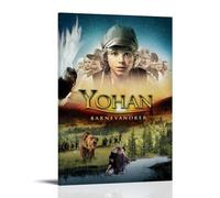 GSARUWEHRH Poster Yohan The Child Wanderer - Impression sur toile vintage et esthétique - Peinture décorative pour salon, chambre à coucher - 30 x 45 cm - Style cadre