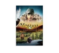 GSARUWEHRH Poster Yohan The Child Wanderer - Impression sur toile vintage et esthétique - Peinture décorative pour salon, chambre à coucher - 60 x 90 cm - Style sans cadre