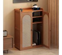GSATREY Cache Box, Armoire de Rangement WiFi, Cable Management l'etagère, Étagères Flottantes, pour Salon, TV, Étagère pour la Décoration de la Maison(98 * 25 * 60cm/38.6 * 9.8 * 23.6in)