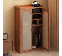 GSATREY Cache Box, Armoire de Rangement WiFi, Cable Management l'etagère, Étagères Flottantes, pour Salon, TV, Étagère pour la Décoration de la Maison(113 * 25 * 60cm/44.5 * 9.8 * 23.6in)