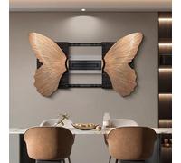 GSATREY Cache Tableau Electrique Decoratif, Coffret d'habillage Tableau Électrique Décorative Peinture, Boîte d'interrupteur Peintures, Installation Facile(Brown,78 * 62cm/30.7 * 24.4in)