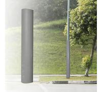 GSATREY Coussin de Poteau de Basket-Ball, Garde Poteau de Basket Ball, Rembourrage Protecteur de Pôle en Mousse Anti-Collision, Toutes Saisons et Réutilisables(Grey,10cm/4in)