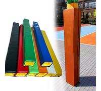 GSATREY Coussin de Poteau de Basket-Ball, Protection pour Poteau de Sécurité Extérieur, Imperméable Toutes Saisons, Extérieur et Intérieur, pour sous-sols(Orange,15 * 15cm(6 * 6in))