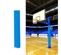 GSATREY Coussin de Poteau de Basket-Ball, Rembourrage Robuste Enveloppant pour Poteau, Housses de Remplacement Résistantes aux Intempéries, pour Le Collège/Gymnasie(Light Blue,6 * 6cm(2.5 * 2.5in))