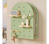 GSATREY Couvercle de Panneau Électrique Mural, Armoire de Couverture de Boîte À Fusibles Amovible Créative, Hide Meter, for Salon, Dortoir et l'hôtel(Wood color,30 * 54.9cm/11.8 * 22in)