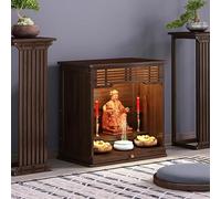 GSATREY Table D'Autel Bouddhiste, Autel Bouddhiste, Piédestal Bouddha for Encens, la Prière et Les Pratiques Spirituelles, pour Prière, Offrande et Encens(43 * 42 * 70cm/16.9 * 16.5 * 27.6in)