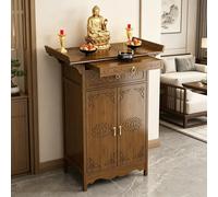 GSATREY Table d'Autel Bouddhiste, Autel de Table de Méditation avec Rangement, Portance Ultra-RéSistante, pour Les Bougies, l'Encens, Les Plantes(80 * 40 * 108cm/31.5 * 15.7 * 42.5in)