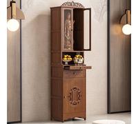 GSATREY Table De MéDitation Spirituelle, Sanctuaire Domestique, Table d'autel, for Les Prières, la Divination, Le Culte, l'espace Spirituel Personnel(38 * 43cm/15 * 16.9in)