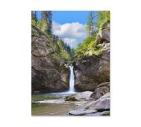 GSBRSNTS Chute de Buchenegger,Peinture par Numero Adulte, Cadeau de Peinture à l'huile de Bricolage numérique pour Enfants Adultes Peindre par Nombre Kits(50x60cm-AH83