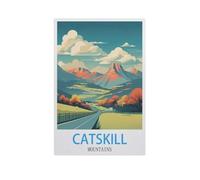 GSBRSNTS Montagnes Catskill,Peinture par Numero Adulte, Cadeau de Peinture à l'huile de Bricolage numérique pour Enfants Adultes Peindre par Nombre Kits(40x50cm-AI3