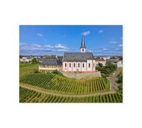 GSBRSNTS Peinture par Numéro pour Enfants，L'église paroissiale St. Peter und Paul, symbole de la ville de Hochheim，Wall Art Picture Peinture Acrylique pour la décoration de la Maison（30x40cm）-AO15
