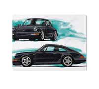 GSBRSNTS Peinture par Numero pour Enfants,Voiture,DIY Peinture à l'huile Peindre par Nombre Kits sur Toile à Faire soi-même avec Pinceaux(50x60cm-AE38