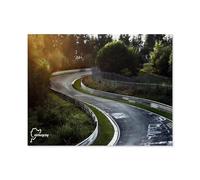 GSBRSNTS Signe Métal Vintage,Le circuit allemand du Nürburgring,Rétro Peinture Plaque Signe En Fer Décor Mural Art Mural Suspendu Pour Salon Maison Café Décoration Noël Cadeau(20x30cm 8x12 inch-C10