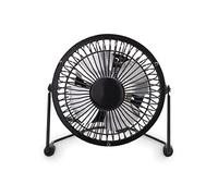 GSC 5000720 Mini Ventilateur de bureau USB 3W Noir, 3 W, Métal