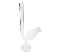 GSC 601-8-5 Lot de 5 tubes de fermentation gradués en verre borosilicate avec base, capacité de 10 ml, transparent