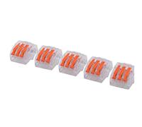 GSC, borne à levier 3 fils 0.2-4mm² 32A par 5