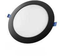 GSC Downlight Encastré LED Rond Belur 18W 6500K Noir