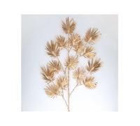 GSC Evolution Branche décorative LED de Feuilles de Palmier dorées 0,75M Lumière Chaude