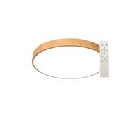 GSC - Plafonnier LED Andra rond 24W 3000K à 6500K dimmable Effet bois 203605073