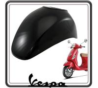GSC RICAMBI SRL Garde-boue avant brut compatible avec Piaggio Vespa LX 50 - 125 - 150 à partir de 2009, Noir, Plastique, Classique, avant, Motocyclette