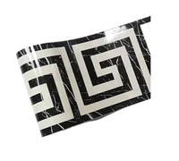 GSCLZ Autocollant d'angle mural imperméable en PVC, 5M, papier peint auto-adhésif, bordure rouleau, ligne de plinthe, Film décoratif for la maison(Color3,20CM width)