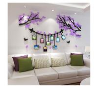GSCLZ Autocollants Muraux 3D for Arbre Photo De Famille, DIY Bricolage