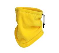 GSCLZ Cache Cou Thermique Bandana Thermique, Couverture faciale, Polaire d'hiver, Cache-Cou, guêtre, Masque Facial, Couverture d'oreille, écharpe Tube, Ski, Snowboard, Foulard(Yellow)