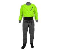 GSCLZ Combinaison étanche de Kayak for Homme, Une pièce, avec Joint en Latex for la flottaison dérive(Green,XXXL)