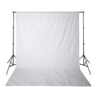 GSCLZ Fond Vert Écran de Fond Non tissé for Studio de Photographie, Longueur Bricolage, 5 Couleurs, Noir, Blanc, Vert, Gris, Bleu pour Photographie, VidéO, TéLéVision Et DéCoration(White,400X160CM)