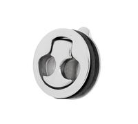 GSCLZ Loquets de Bateau en Acier Inoxydable 2", loquet Trappe Rond à Tirer for Marin, poignée Levage verrouillable