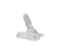 GSCLZ Lot de 10 ou 20 Pinces Robustes for Tente, Camping, auvent, équipement Fixe, Pince à mâchoire, Crochet(Transparent5pcs)
