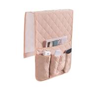 GSCLZ Organiseur d'accoudoir de canapé Grande capacité, Gain Place, antidérapant, Rangement Chevet avec 5 Poches, Pochette lit, Sac for téléphone Portable