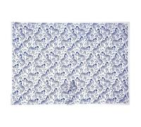 GSCLZ Papier Décalque en Céramique De Fleur Bleue sous Glaçure