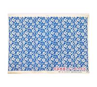 GSCLZ Papier Décalque en Céramique De Fleur Bleue sous Glaçure