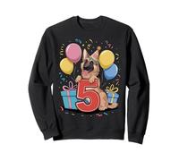 GSD Chien 5ème Anniversaire Garçon Fille 5 ans 5 ans Berger Allemand Sweatshirt