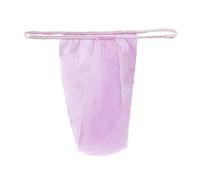 GSDGV 100 pièces Culottes jetables, String Doux en T pour Spa pour Femmes, String Non tissé pour Femmes en Vaporisateur de Bronzage Spa Wraps Bas Fournitures de Salle de Bain(Rose)