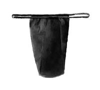 GSDGV 100 pièces Culottes jetables, String Doux en T pour Spa pour Femmes, String Non tissé pour Femmes en Vaporisateur de Bronzage Spa Wraps Bas Fournitures de Salle de Bain(Noir)