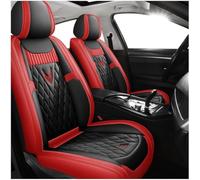 GSDOMJ Car Seat Covers Fit For Opel Todos Los Modelos Astra Hjg Mokka Insignia Cascada Corsa Adam Ampera Andhra Zafira Car Accessories 3 avant et arrière seats protect the interior,Black and red