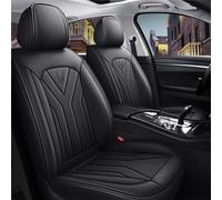 GSDOMJ Housses de siège de voiture en cuir pour Dodge RAM 1500/2500/3500 - Housse de protection de siège avant et arrière - Noir