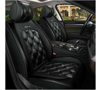 GSDOMJ Housses de siège de voiture pour Porsche Cayenne Macan en cuir véritable imperméable et respirant 5 places Noir
