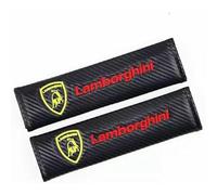 GSEFTY 2 Pièces Voiture Rembourrage de Ceinture de Sécurité pour Lamborghini Gallardo LP 550-2 2009-2013, Coussinets D'épaule de Ceinture de Sécurité Protège Ceintures