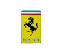 GSEFTY Autocollant de Voiture pour Ferrari F355/F430/California, Autocollants décoratifs Convient, Garde-Boue Fenêtre Pare-Chocs Corps Badge Emblème, Trunk Logo Stickers
