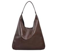 GSenhui Tote Bag Slouchy Sac à Bandoulière en Cuir Souple Grand Hobo Marron