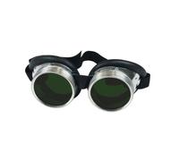 GSF Lunettes de soudeur avec bague à visser avec manchons en cuir - Niveau de filtration DIN 12