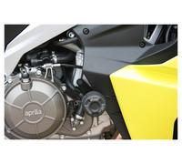 GSG Mototechnik DUO PATINS CHUTE GSG, KIT NOIR APRILIA RS 660 21-